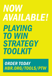 now available playing to win strategy toolkit